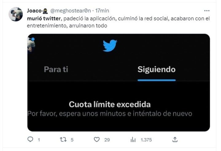 «murio-twitter»:-los-mejores-memes-y-comentarios-tras-el-cepo-de-elon-musk-y-la-caida-de-la-red-social