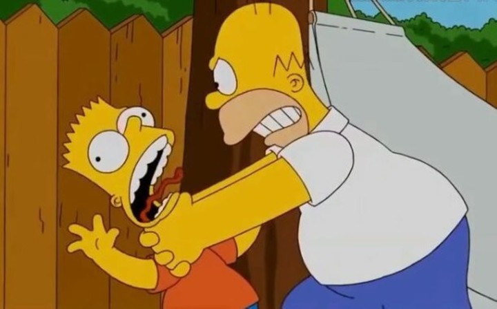 por-que-homero-simpson-dejara-de-estrangular-a-bart