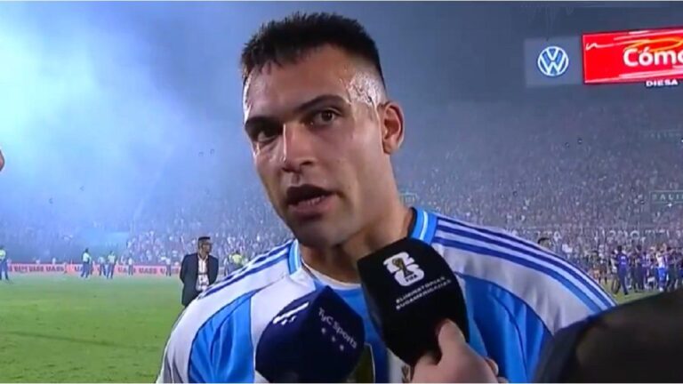 «Tenemos que corregir un montón de cosas», aseguró Lautaro Martínez, tras la derrota ante Paraguay