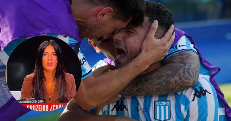 La vio! La periodista pitonisa ahora le pegó en todo en Racing-Cruzeiro