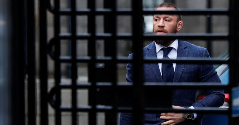 Sé que cometí errores: McGregor habló por primera vez tras ser condenado en un caso de agresión sexual