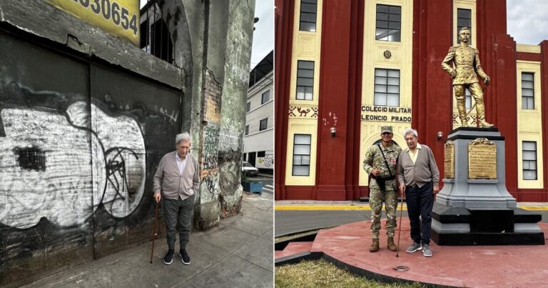 Mario Vargas Llosa vuelve a visitar los lugares que inspiraron Conversación en La Catedral y La ciudad y los perros