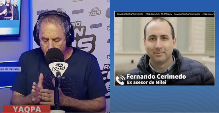 Feroz cruce al aire entre Tenembaum y Cerimedo: «Sos el rey de las fake news»