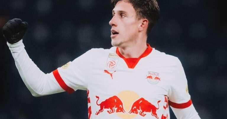 Doblete de Nicolás Capaldo con el Salzburgo, posible rival de Boca en el Mundial de Clubes
