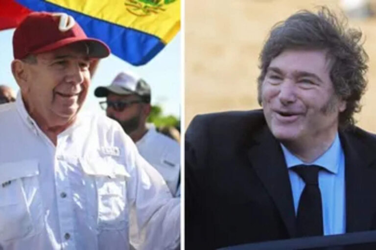 Javier Milei recibirá en Casa Rosada al presidente electo Edmundo González