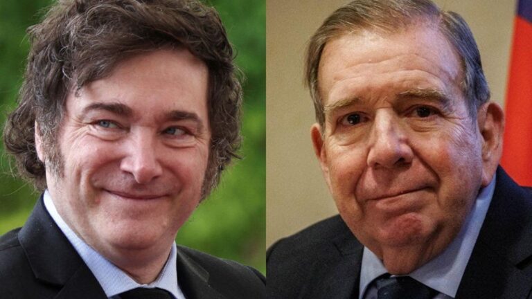 Javier Milei recibirá a Edmundo González en Casa Rosada