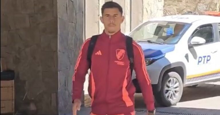 Bareiro se despidió de River y dejó la pretemporada en San Martín de los Andes este domingo