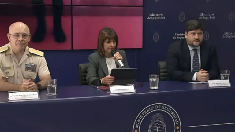 Patricia Bullrich informó sobre la detención de un presunto extremista islámico en Río Negro