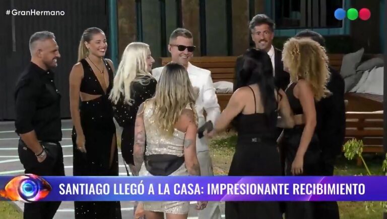 Rating: todos los números de la visita de Santiago del Moro a la casa de Gran Hermano