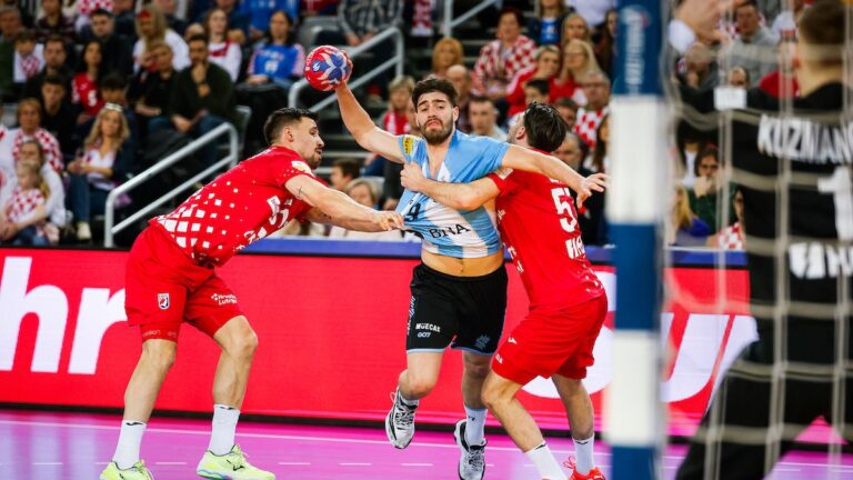 Mundial de Handball: Argentina perdió ante Croacia, pero todavía tiene una chance