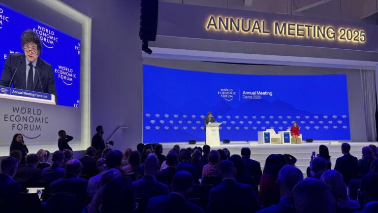 Críticas y apoyos al discurso de Javier Milei en Davos