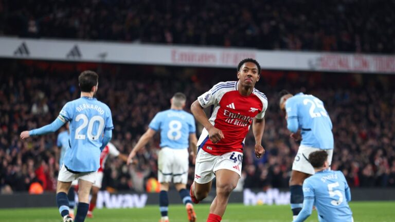 Arsenal goleó 5-1 al Manchester City y profundizó la crisis del equipo de Pep Guardiola