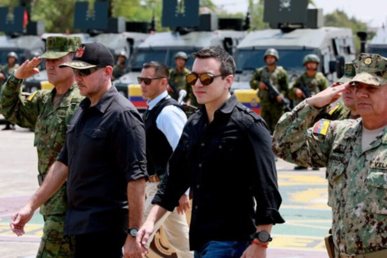 Noboa enfrenta al crimen, pero la Corte impone nuevas restricciones a su estrategia
