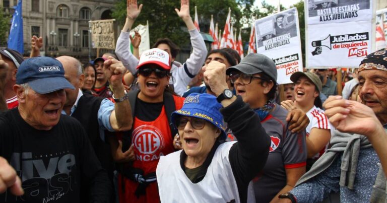 Jubilados. La pasión de defender una causa justa