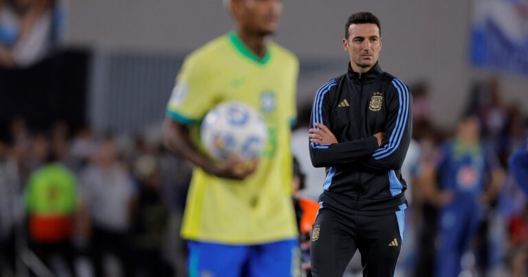 El mensaje de Scaloni para el fútbol brasileño luego del 4-1