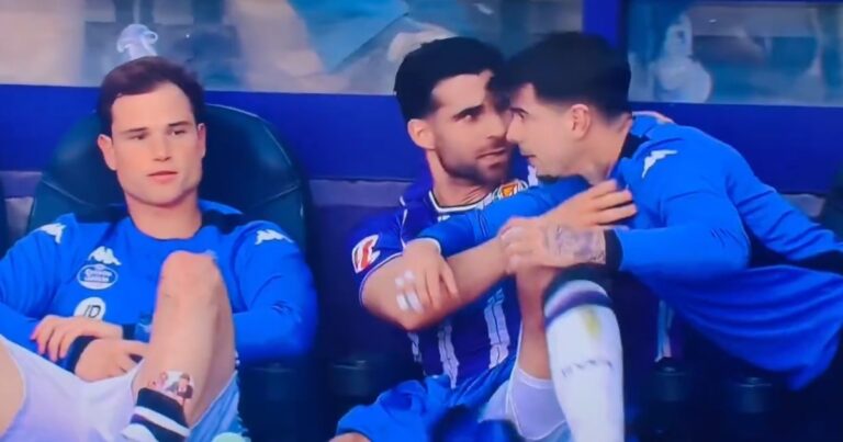 La brutal agresión de un futbolista del Valladolid sobre uno de sus compañeros