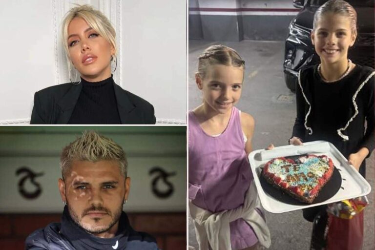 Wanda Nara sorprendió a Mauro Icardi en el primer encuentro vincular con sus hijas