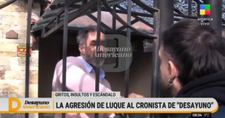 El fuerte cruce de Leopoldo Luque con un cronista que intentó hacerle una nota en su domicilio