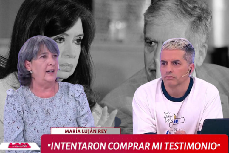 La corrupción mató a mi hijo: el testimonio de María Luján Rey en LAM