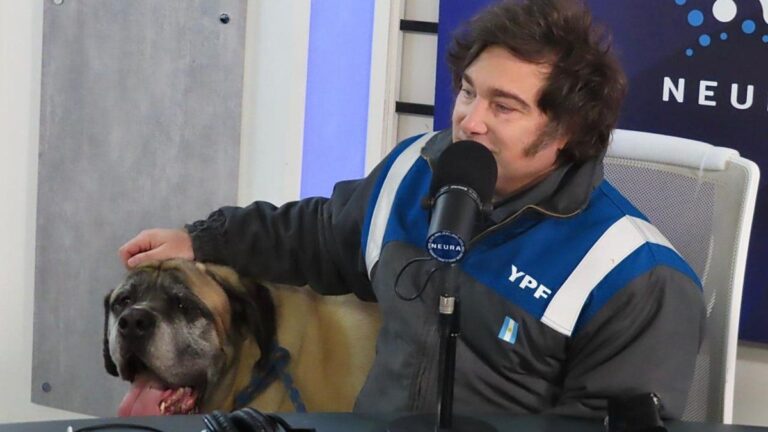 Cuántos años tiene Conan, el perro de Javier Milei