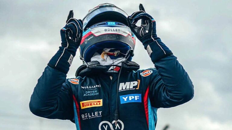 Buenas sensaciones: así le fue a Franco Colapinto las veces que corrió en Silverstone