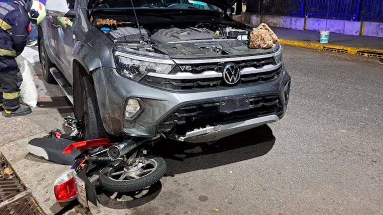 Mañana de accidentes en Palermo y Parque Patricios: dos motociclistas heridos