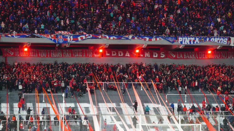 La U. de Chile denunció falta de garantías tras la suspensión del partido con Independiente
