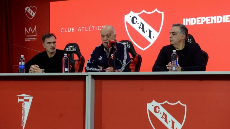 Néstor Grindetti y la defensa de Independiente en Conmebol: «Lo de la U. es vergonzoso»