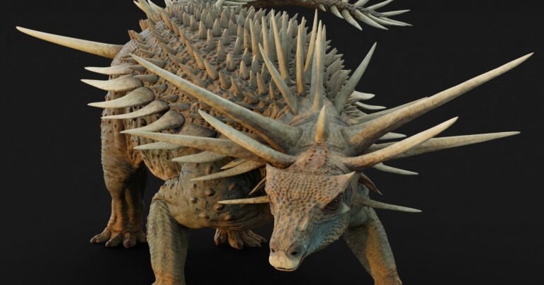 Esqueleto desproporcionado y un collar de púas: el hallazgo del anquilosaurio más viejo del mundo desconcierta a la ciencia