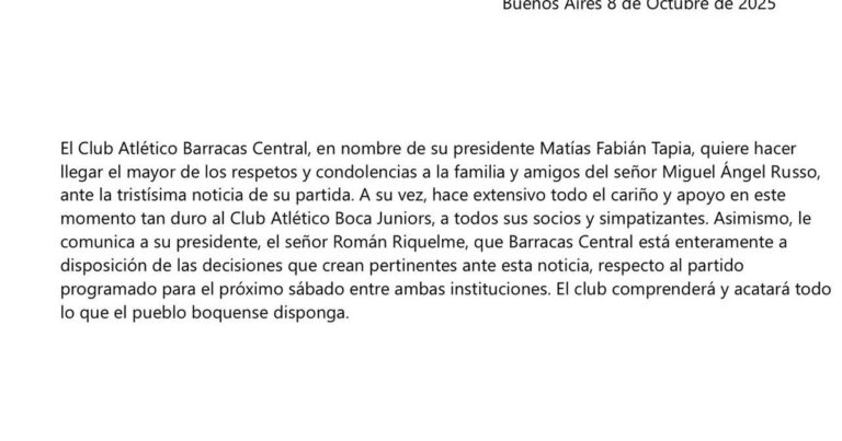 Suspendido Barracas y Boca