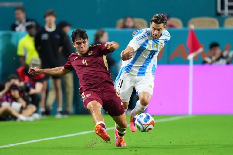 Argentina derrotó 1-0 a Venezuela con gol de Lo Celso y sin Messi: minuto a minuto