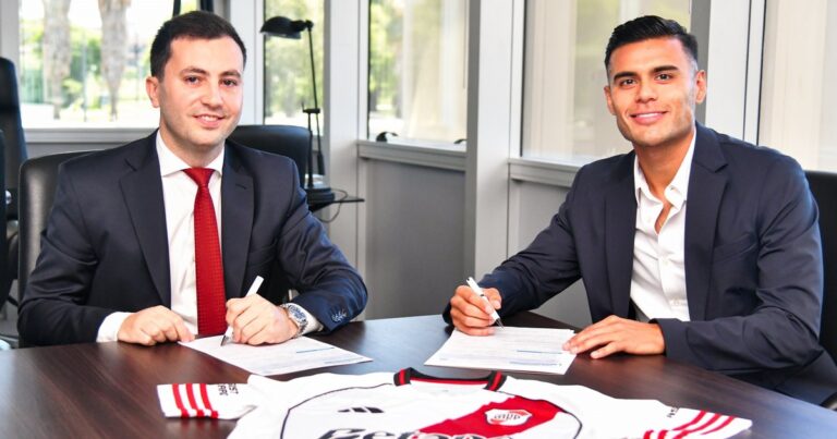 Oficial: Fausto Vera es el primer refuerzo de River