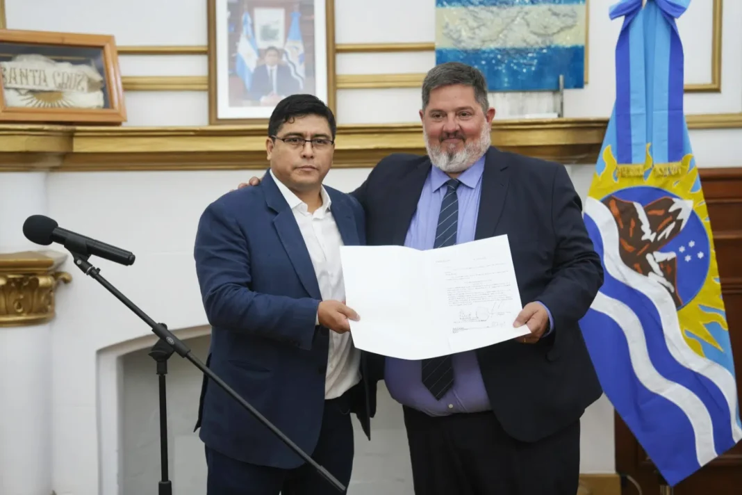 Gráfico o planilla representativa del presupuesto provincial de Santa Cruz