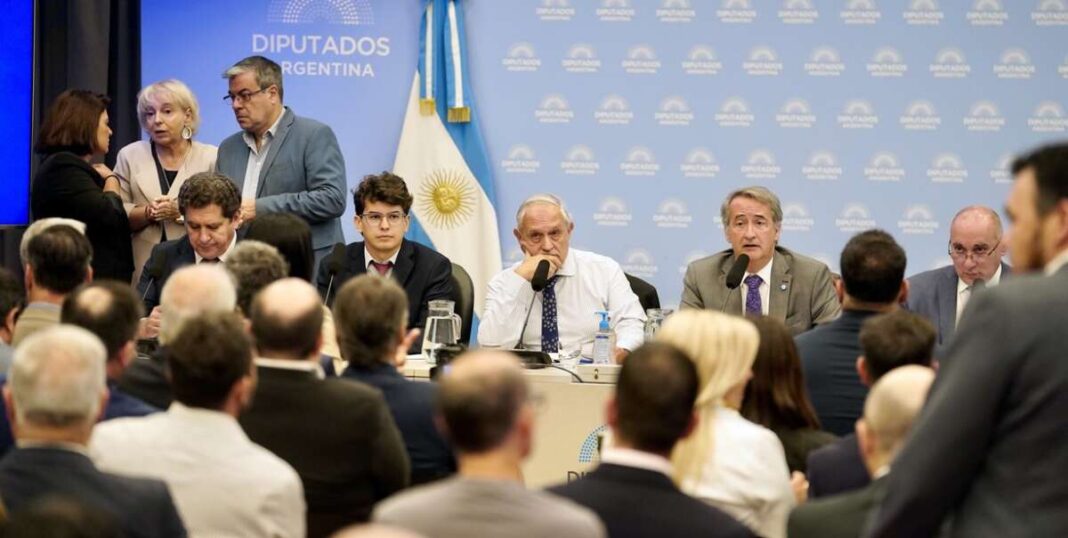 Sesión en la Cámara de Diputados de la Nación Argentina