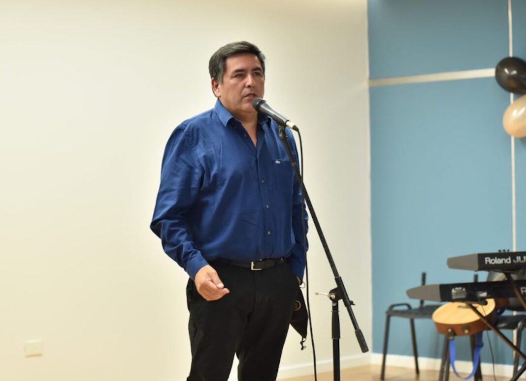 Javier Castro, secretario general de AOMA Santa Cruz