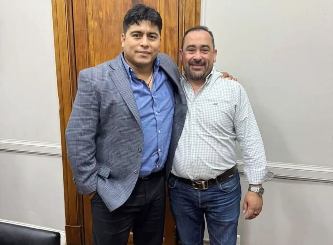 Dirigentes sindicales en Santa Cruz