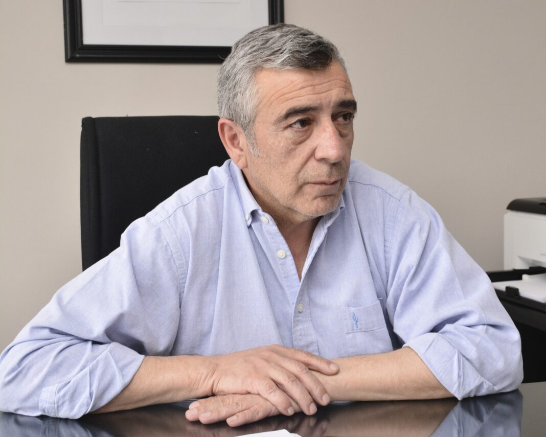 Paisaje de glaciares en Santa Cruz