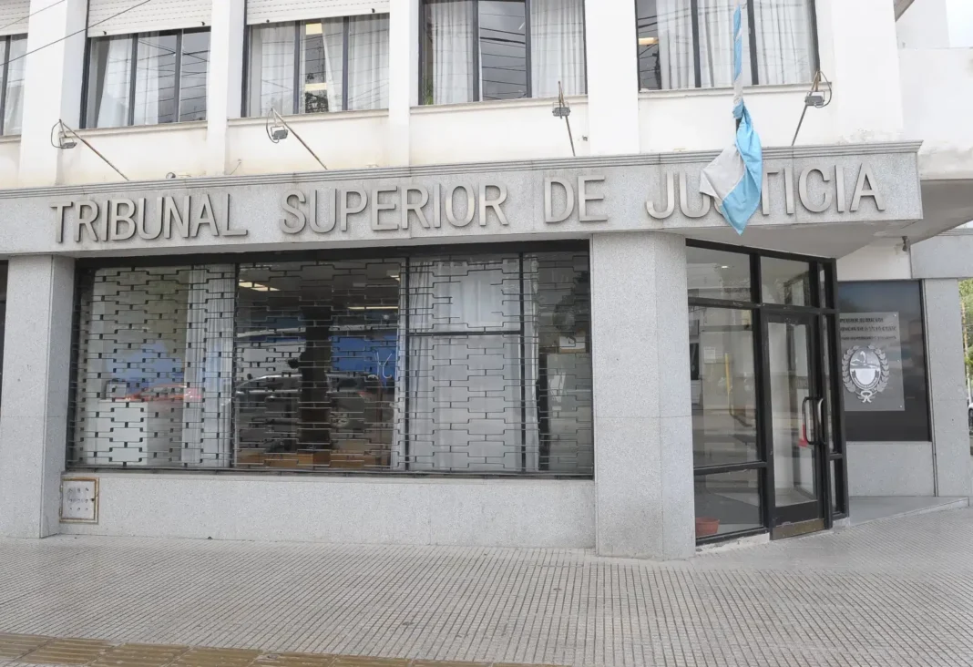Fachada del Tribunal Superior de Justicia de Santa Cruz