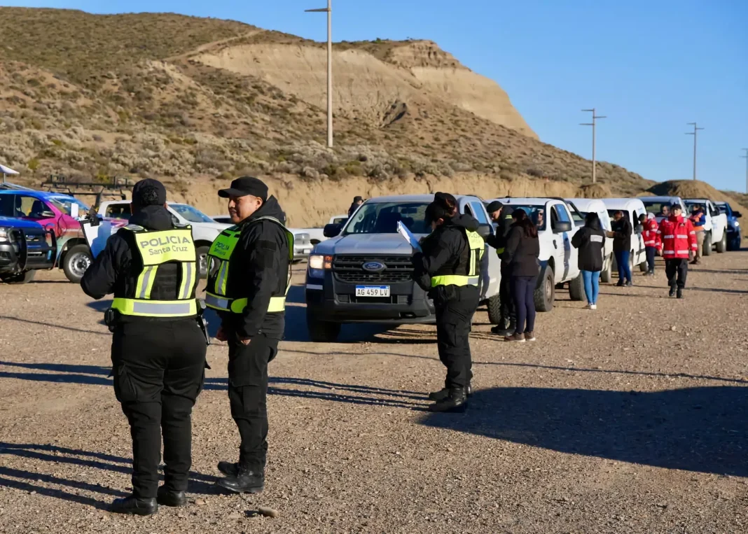 Controles vehiculares en rutas de Santa Cruz durante mayo