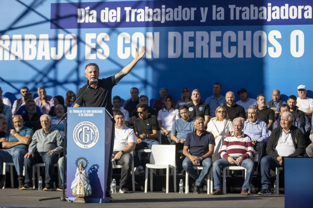 Sede de la CGT en Buenos Aires