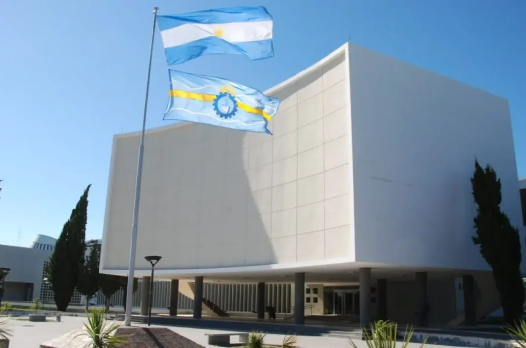 Edificio de la Legislatura de Chubut en Rawson
